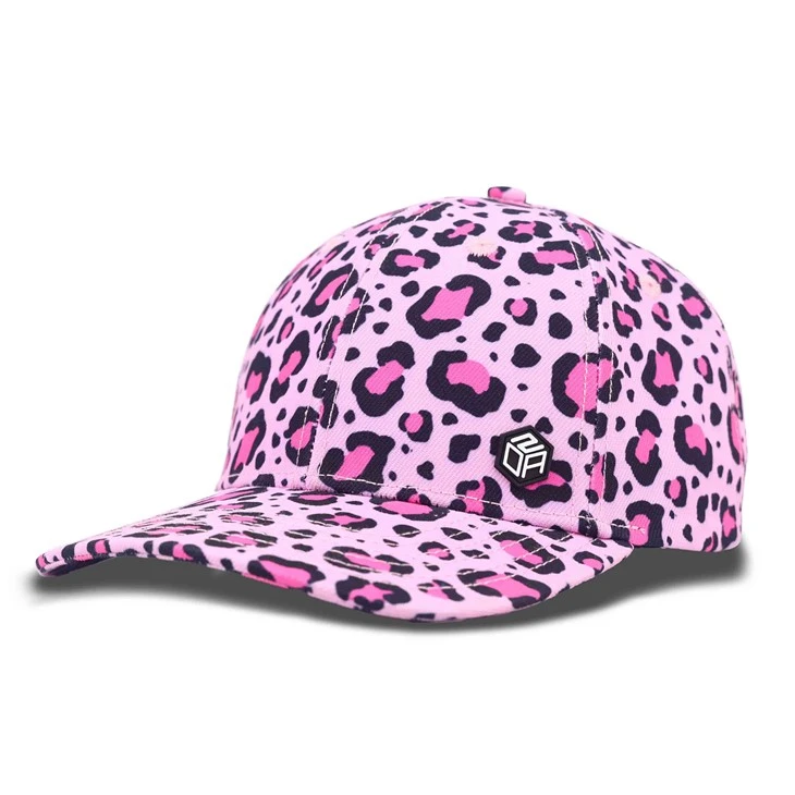 Pink Leopard Print Dad Hat