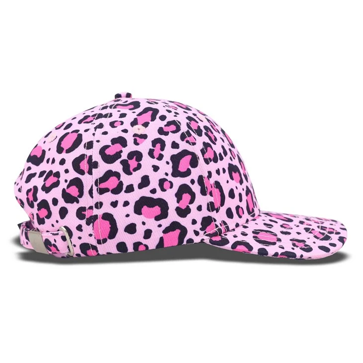 Pink Leopard Print Dad Hat