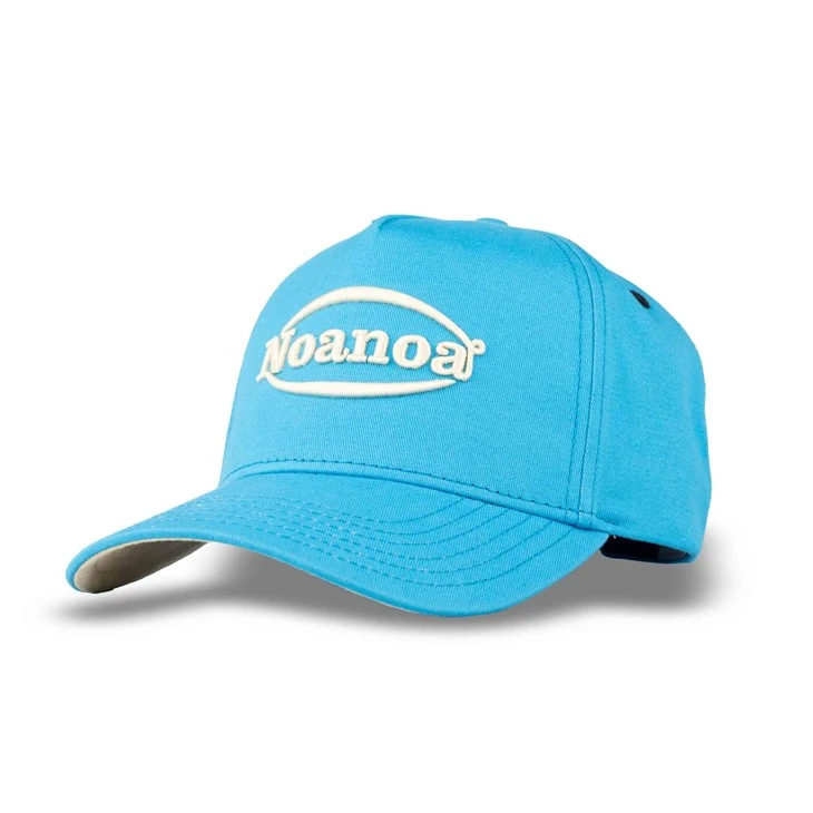 TCAP Custom Blue Cotton Hats 3D Embroidery Sport Caps