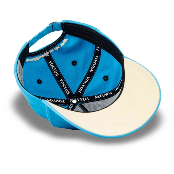 TCAP Custom Blue Cotton Hats 3D Embroidery Sport Caps